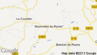 Plan de Mazerolles-du-Razès