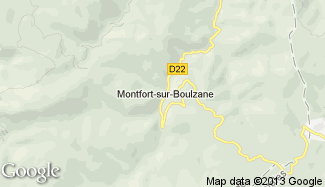 Plan de Montfort-sur-Boulzane