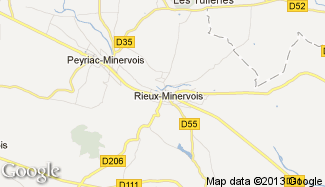 Plan de Rieux-Minervois