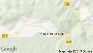 Plan de Roquefort-de-Sault