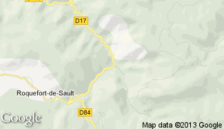 Plan de Sainte-Colombe-sur-Guette