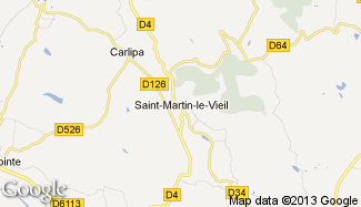 Plan de Saint-Martin-le-Vieil