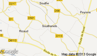 Plan de Souilhanels