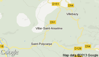 Plan de Villar-Saint-Anselme