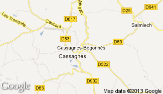 Plan de Cassagnes-Bégonhès