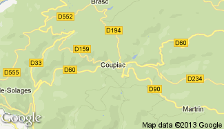 Plan de Coupiac