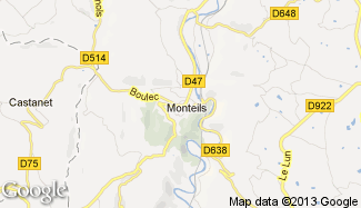 Plan de Monteils