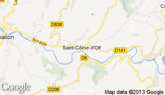 Plan de Saint-Côme-d'Olt