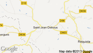 Plan de Saint-Jean-Delnous
