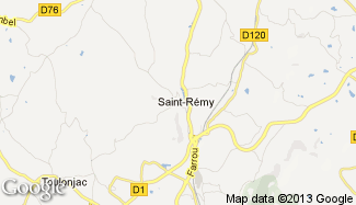 Plan de Saint-Rémy
