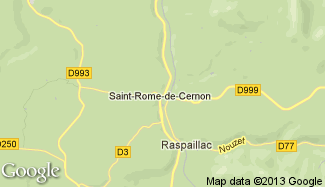 Plan de Saint-Rome-de-Cernon