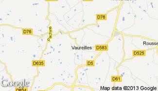 Plan de Vaureilles