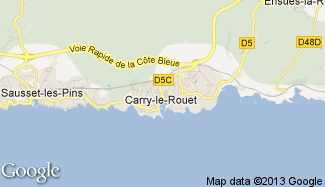 Plan de Carry-le-Rouet