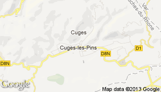 Plan de Cuges-les-Pins
