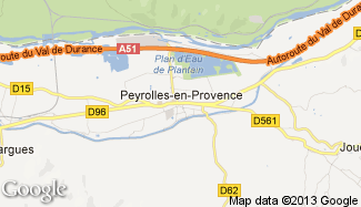 Plan de Peyrolles-en-Provence