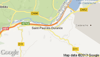 Plan de Saint-Paul-lès-Durance