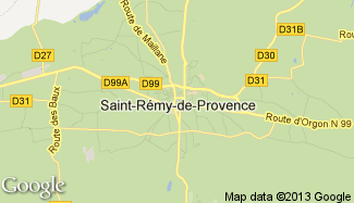 Plan de Saint-Rémy-de-Provence