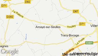 Plan de Amayé-sur-Seulles