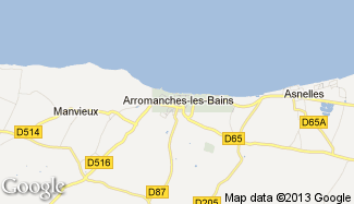 Plan de Arromanches-les-Bains