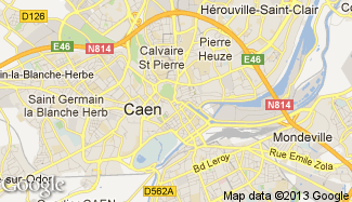 Plan de Caen