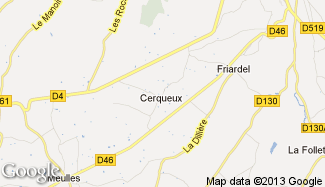 Plan de Cerqueux