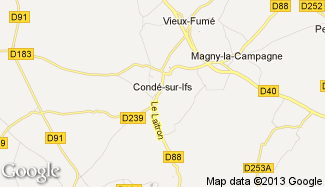 Plan de Condé-sur-Ifs