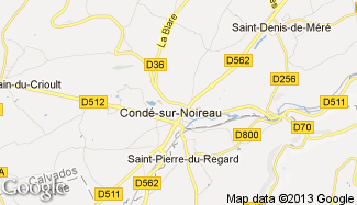 Plan de Condé-sur-Noireau