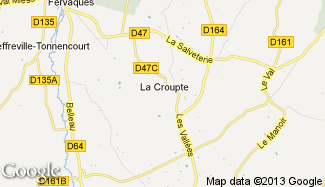 Plan de La Croupte
