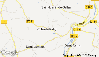 Plan de Culey-le-Patry