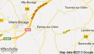 Plan de Épinay-sur-Odon