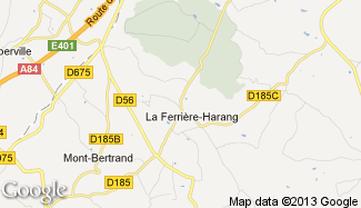 Plan de La Ferrière-Harang