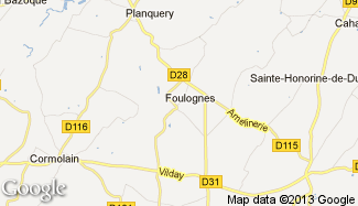 Plan de Foulognes