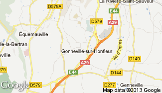 Plan de Gonneville-sur-Honfleur