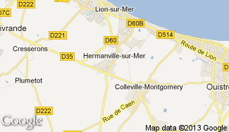 Plan de Hermanville-sur-Mer