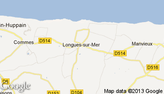 Plan de Longues-sur-Mer