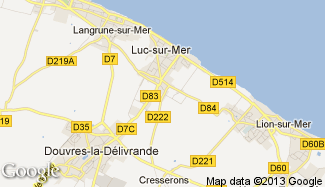 Plan de Luc-sur-Mer