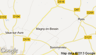 Plan de Magny-en-Bessin