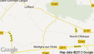 Plan de Martigny-sur-l'Ante