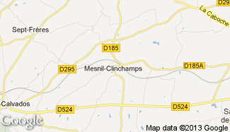 Plan de Mesnil-Clinchamps