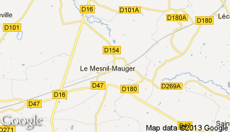 Plan de Le Mesnil-Mauger