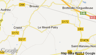 Plan de Le Mesnil-Patry