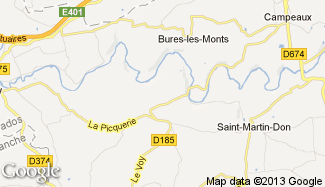 Plan de Pont-Bellanger