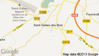 Plan de Saint-Gatien-des-Bois