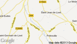 Plan de Saint-Jean-de-Livet