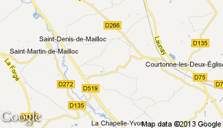 Plan de Saint-Julien-de-Mailloc