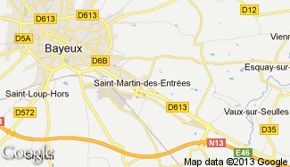 Plan de Saint-Martin-des-Entrées