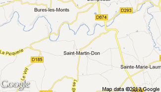 Plan de Saint-Martin-Don