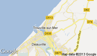 Plan de Trouville-sur-Mer