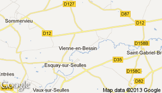 Plan de Vienne-en-Bessin