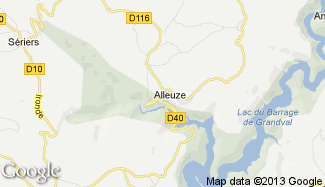 Plan de Alleuze